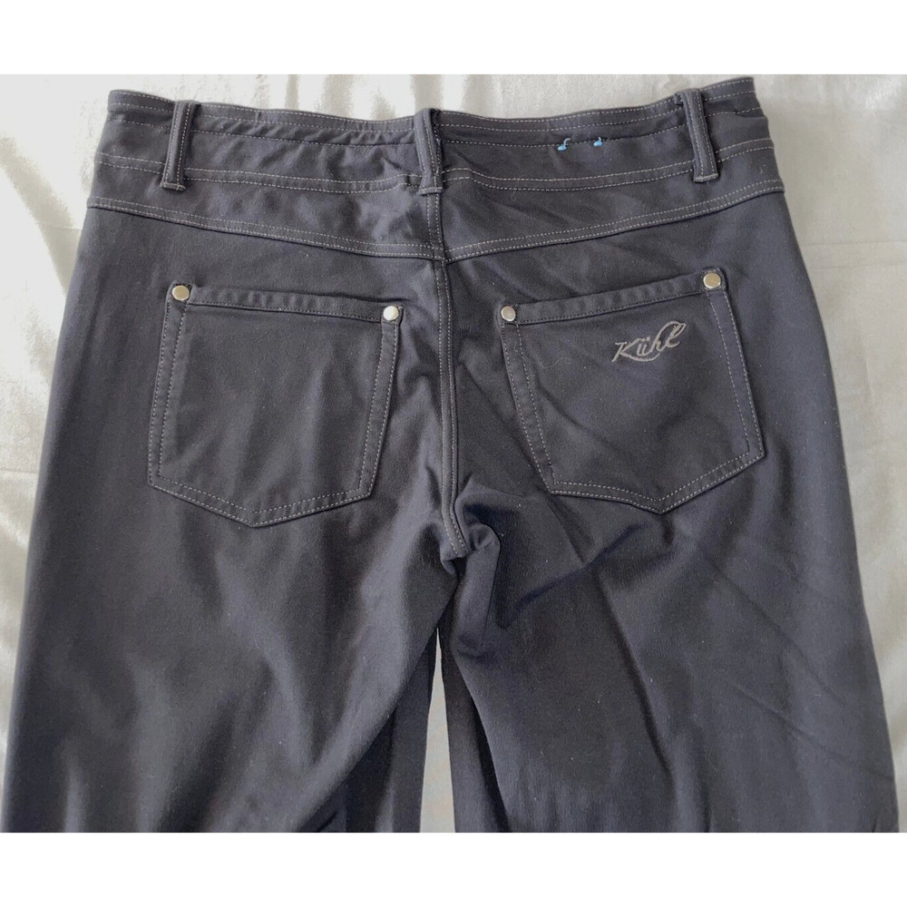 Kuhl Pull On Stretch Athletic, Hiking Pants With Zip Pockets Women Sz 6S EUC! - Picture 7 of 9